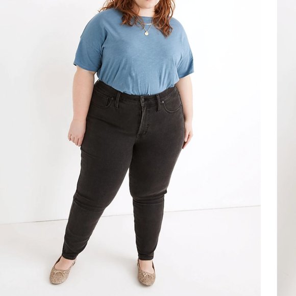 Madewell Denim - NWT MADEWELL Plus High-Rise Skinny Jeans in Starkey Wash
